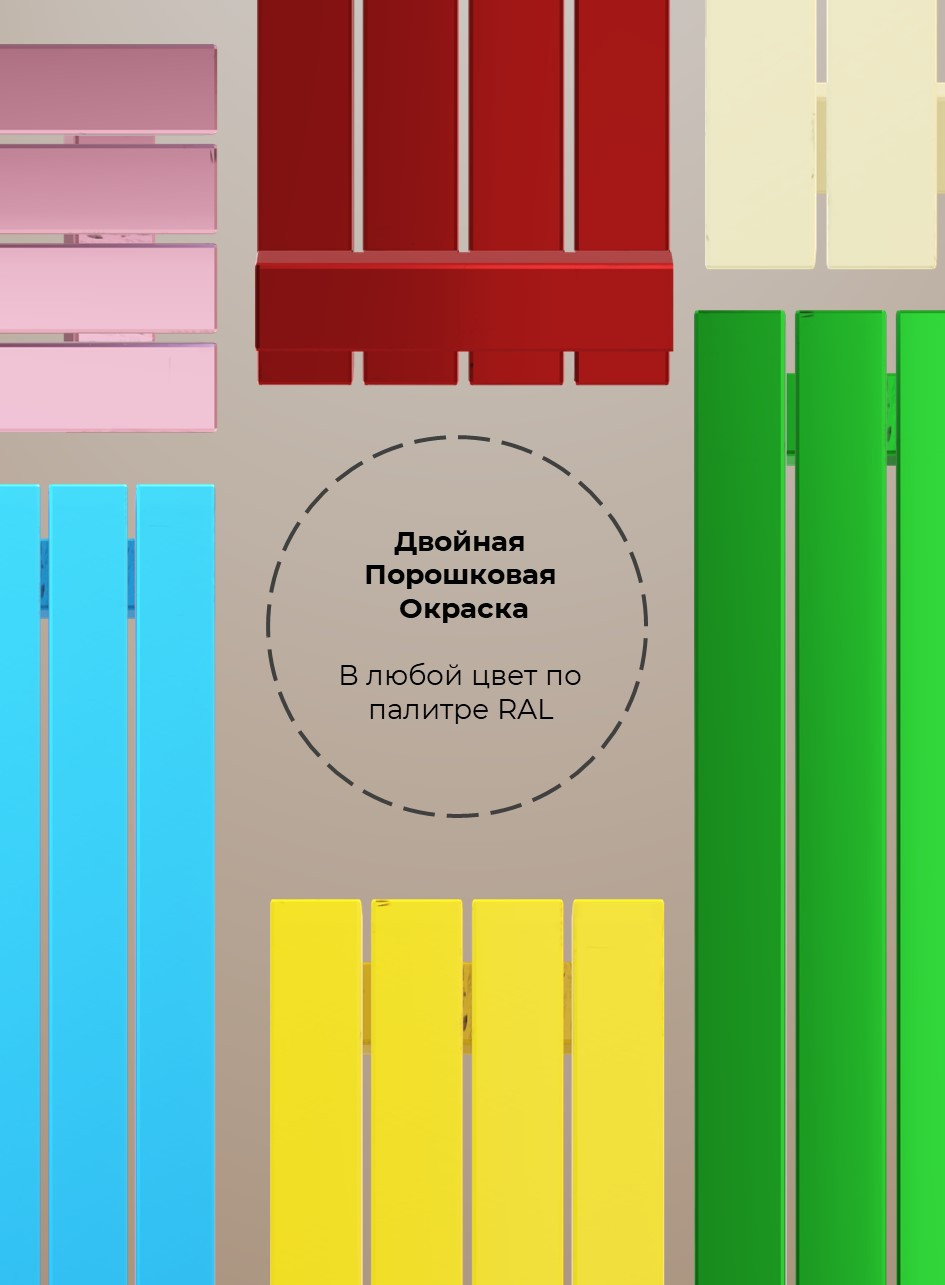 Радиатор FLAT вертикальный