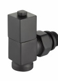 Вентиль для радиаторов угловой 1/2 - CUBE