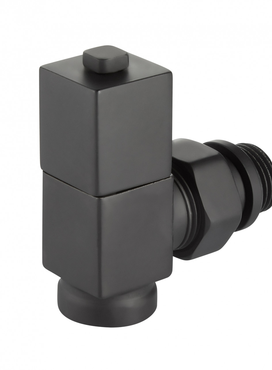 Вентиль для радиаторов угловой 1/2 - CUBE