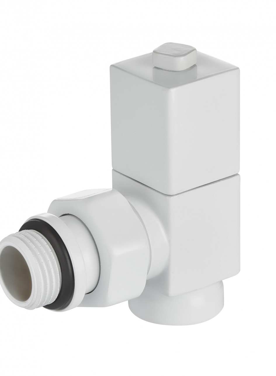 Вентиль для радиаторов угловой 1/2 - CUBE