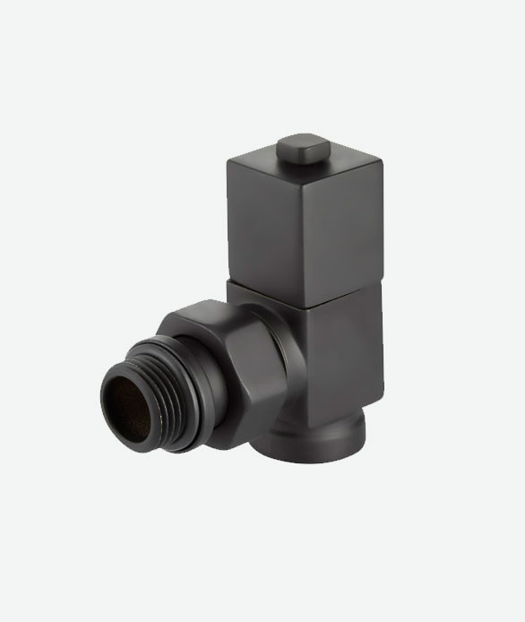 Вентиль для радиаторов угловой 1/2 - CUBE