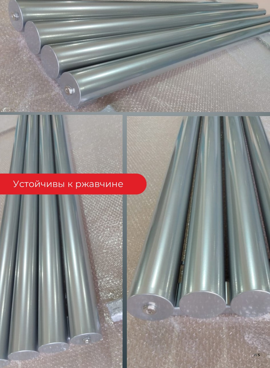 Радиатор ROUND-76 горизонтальный