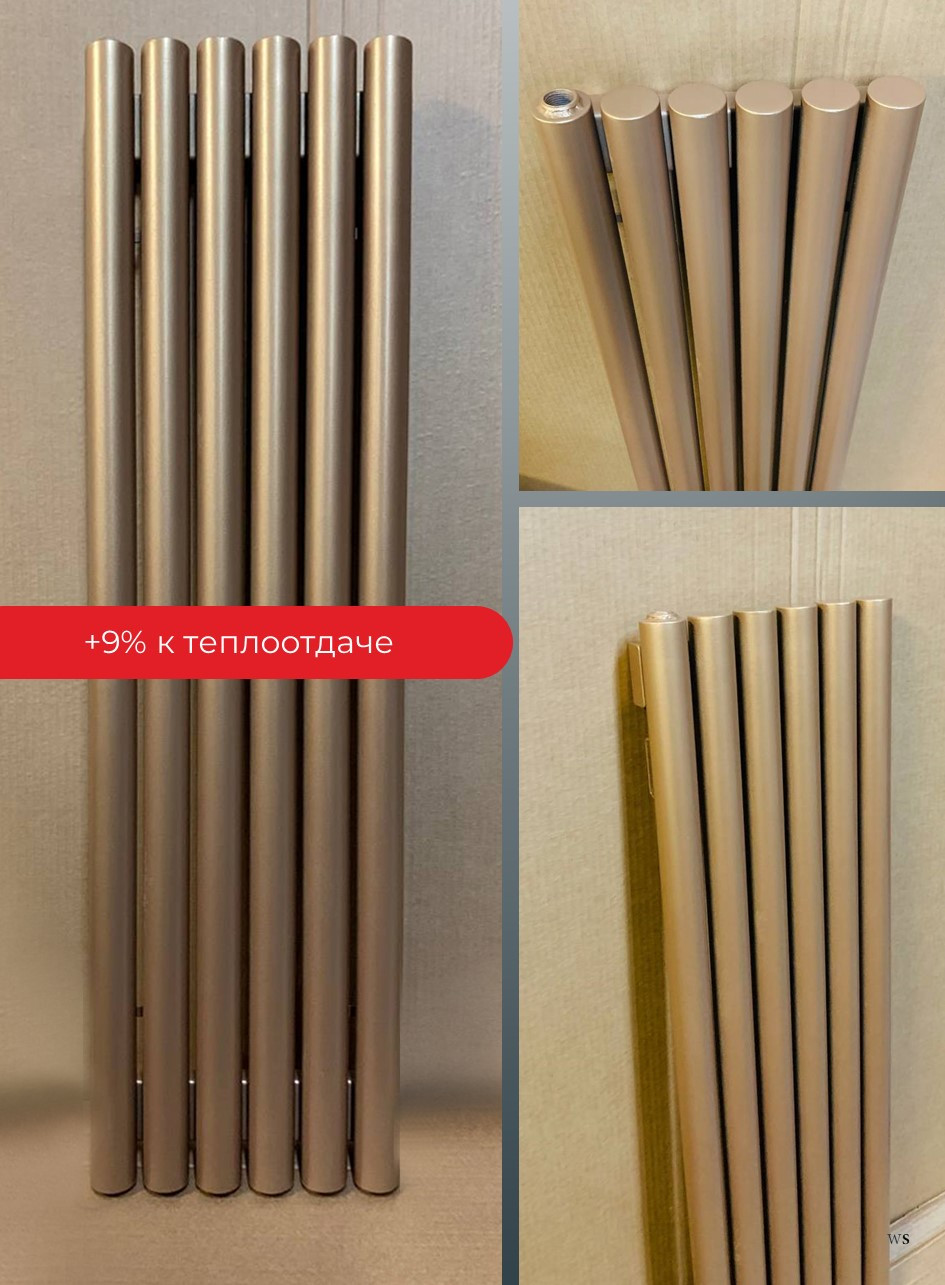 Радиатор ROUND-76 горизонтальный