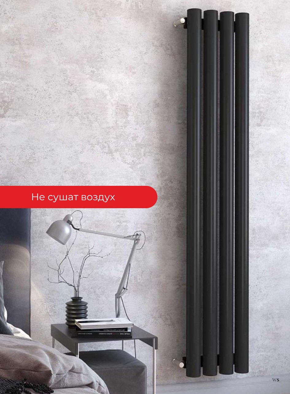 Радиатор ROUND-76 вертикальный